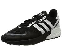 adidas ZX 1K Boost, Sneaker Hombre, Core Black FTWR White Black Silver Met, 41 1/3 EU