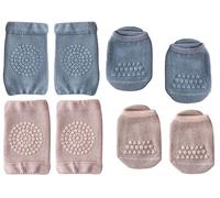 Adigau Rodilleras para bebé gateando, rodilleras para bebés para gatear, rodilleras para niños pequeños, codos, rodilleras, calcetines para niños pequeños y niñas, B2, 1-3 Años