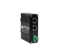 ADILEC EIGDB0002C5 Inyector Industrial PoE+ 30W carril DIN con alimentación directa a 230Vac (fuente 48Vdc integrada).