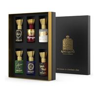 AdilQadri Luxury Unisex Gift Set: Alcohol-Free Roll-On Attar Perfume, Exquisite and Long-Lasting Fragrance (0.2 oz Each)