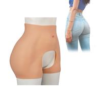 Adima Bragas de Silicona Realista con Abertura en la Entrepierna, Efecto Levantador de glúteos, Control de Abdomen, realce de Caderas y Empuje hacia Arriba para Cosplay de Drag Queen,Color1,T3.1