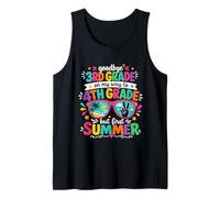 Adiós 3er Grado en mi Camino al Cuarto Grado Primer Verano Camiseta sin Mangas