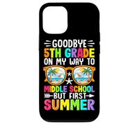 Adiós 5to Grado en mi Camino a la Escuela Secundaria Pero la Primera Cumbre Carcasa para iPhone 12/12 Pro