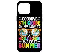 Adiós 5to Grado en mi Camino a la Escuela Secundaria Pero la Primera Cumbre Carcasa para iPhone 16 Pro MAX