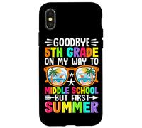 Adiós 5to Grado en mi Camino a la Escuela Secundaria Pero la Primera Cumbre Carcasa para iPhone X/XS