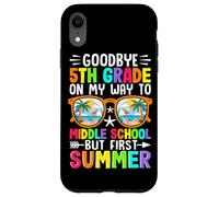 Adiós 5to Grado en mi Camino a la Escuela Secundaria Pero la Primera Cumbre Carcasa para iPhone XR