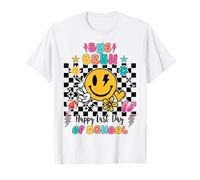 Adiós Bruh Feliz Último Día De Escuela Maestro De Verano Groovy Camiseta