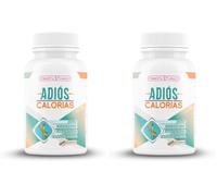 Adiós Calorías Healthy Fusion | Bloqueador de carbohidratos y grasas | Potente Adelgazante + Quemagrasas | Supresor y saciante del apetito | Elimina las dietas restrictivas | Formula natural | 60 Caps