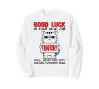 Adiós compañeros de Trabajo, Dejar el Trabajo Colega Renunciando; Traidor Sudadera