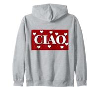 Adiós de Todo corazón - Ciao en Italiano Hola Sudadera con Capucha