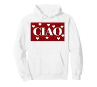 Adiós de Todo corazón - Ciao en Italiano Hola Sudadera con Capucha