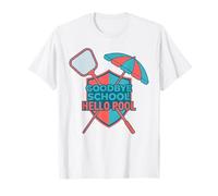 Adiós Escuela Hola Piscina | Summer Pool Day Camiseta