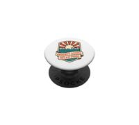 Adiós Escuela Hola Piscina | Summer Pool Day PopSockets PopGrip Adhesivo