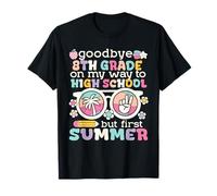Adiós graduación de octavo grado a la escuela secundaria primer verano Camiseta