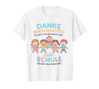 Adiós Guardería Hello School 2025 Colourful Camiseta