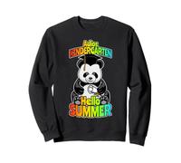 Adiós Kindergarten Hello Summer, Divertido Oso Panda Feliz Sudadera