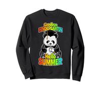Adiós Kindergarten Hello Summer Funny Happy Panda Bear Sudadera