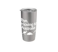 Adiós, Mudarse a Australia Vaso térmico de acero inoxidable de doble pared