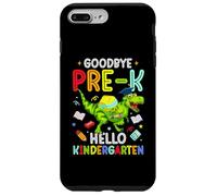 Adiós Pre-K Hello Kindergarten Divertido Dinosaurio Graduación Carcasa para iPhone 7 Plus/8 Plus