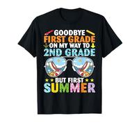 Adiós Primer Grado En Mi Camino Segundo Grado Pero Primer Verano Camiseta