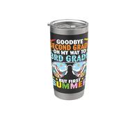 Adiós Segundo Grado En Mi Camino 3er Grado Pero Primer Verano Vaso térmico de acero inoxidable de doble pared