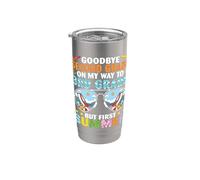 Adiós Segundo Grado En Mi Camino 3er Grado Pero Primer Verano Vaso térmico de acero inoxidable de doble pared