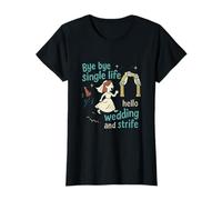 Adiós Vida Soltera, Hola, Boda, conflicto, Novia, tripulación, diseño Camiseta