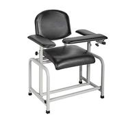 AdirMed Silla de dibujo de sangre acolchada (Negro)