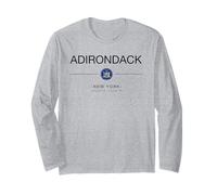 Adirondacks New York Upstate Adirondacks Gift Lake Placid Manga Larga