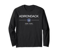 Adirondacks New York Upstate Adirondacks Gift Lake Placid Manga Larga