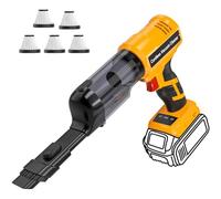 Adisipsoarin Aspiradora de mano inalámbrica para Dewalt batería de 18 V, 105 AW, fuerte potencia de succión, portátil y ligera para suelos, alfombras, coche y hogar (batería no incluida)