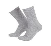 Adisno Medias tradicionales para hombre,Medias tradicionales cortas para hombre con motivo de punto trenzado clásico,Gris chiné,43-46