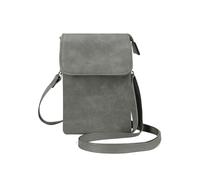 AdiStylinno Handytasche zum Umhängen, Klein PU Leder Umhängetasche Damen Crossbody Bag, Multifunktional Umhängetasche Handy Schultertasche mit Verstellbarem Schultergurt Multi Taschen, gris