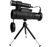 ADITAM Telescopio de visión Nocturna infrarroja Digital Potente Monocular 40X60 Zoom Monocular telescopio para teléfono Inteligente con trípode actualizado Double The Comfort