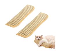 Adius Catnip Kicker Pillow, Catnip Toys for Indoor Cats, Sisal Scratching Pad, Interactive Cat Nip Kicker Toys, for Indoor Floor Use (2 pcs)