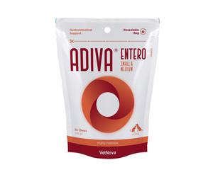 Adiva Entero Small and Medium 28 comprimidos masticables