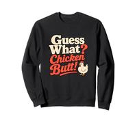 Adivina qué Chiste Divertido de Pollo a Tope Sudadera