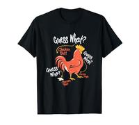 Adivina qué diversión del Trasero de Pollo Camiseta gráfica económica