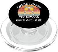 ¿Adivina qué? Las Chicas Mimosa están aquí - Retro Brunch Party Squad PopSockets PopGrip para MagSafe
