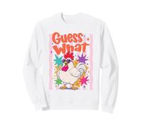 Adivina qué Pollo Divertido Gallo Gafas de Sol Sudadera