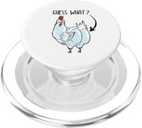 Adivina qué pollo trasero divertido PopSockets PopGrip para MagSafe
