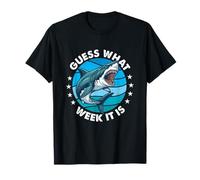 Adivina qué Semana es - Shark Lover Ocean Marine Biology Camiseta