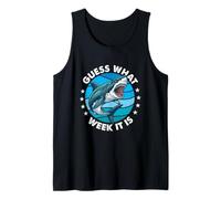 Adivina qué Semana es - Shark Lover Ocean Marine Biology Camiseta sin Mangas