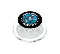 Adivina qué Semana es - Shark Lover Ocean Marine Biology PopSockets PopGrip para MagSafe