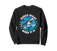 Adivina qué Semana es - Shark Lover Ocean Marine Biology Sudadera