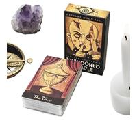 Adivinación Oracle Card Deck, 52 piezas para la Práctica Introspectiva, Guía Espiritual con Bellas Ilustraciones, Tarjetas de Juego de Adivinación para la Meditación, Adolescentes, Adultos, Familia,
