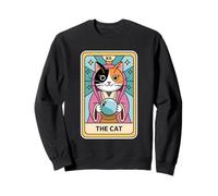 Adivino Calico Cat The Cat Tarot Card Sudadera