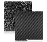 Adiwo 264x276mm Cama de Impresión 3D de Doble Cara para Anycubic Kobra S1/Kobra S1 Combo, PEO+PET Placa de Acero para Muelles con Superficie Lisa y Texturizada para PLA/TPU/PETG/ABS