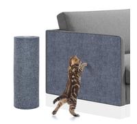 Adiwo Alfombrillas Rascador para Gatos, 100 x 30 cm Tapete Autoadhesivo para Rascar Gatos, Tamaño Recortable DIY Tapete Rascador para Gatos, Reemplazo de Torres para Gatos, Protege Carpets y Sofás