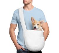 Adiwo Bandolera para Perro, Bolso de Hombro para Mascotas, Bolsa de Viaje para Mascotas, para Perro y Gato Paseos al Aire Libre Viajes